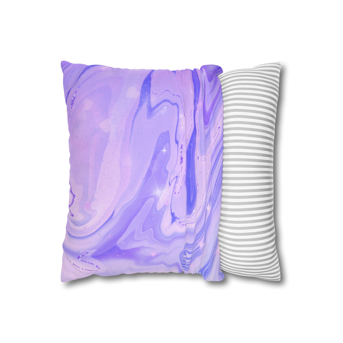 Spun Polyester Square Pillowcase