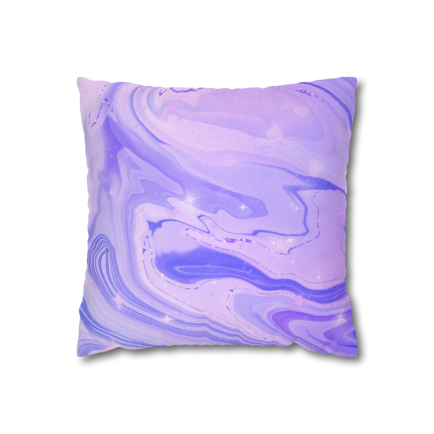 Spun Polyester Square Pillowcase